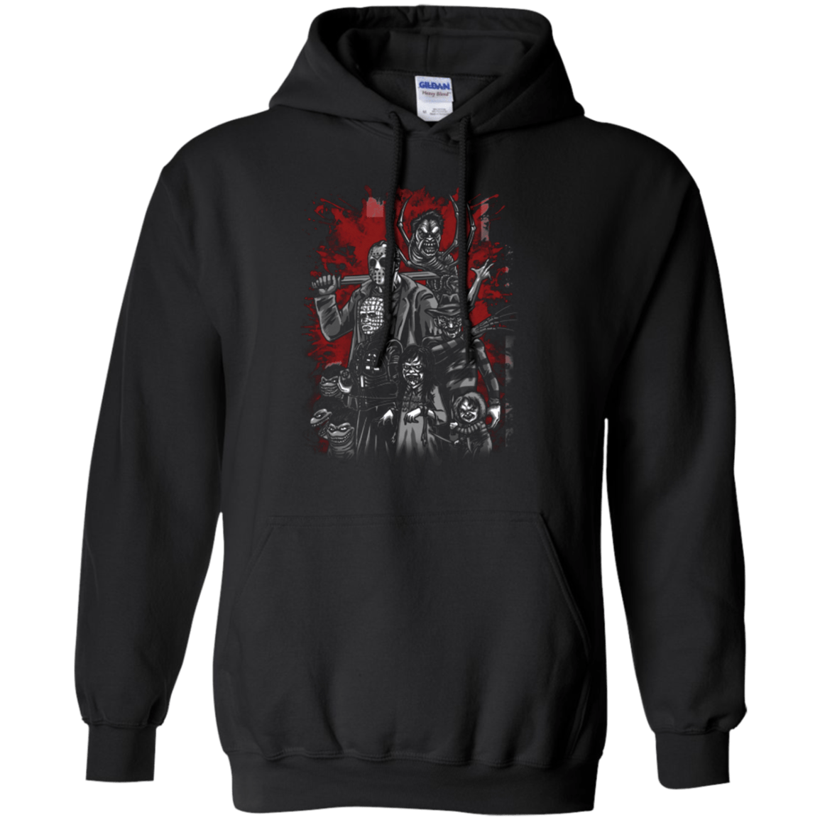 Sweatshirts Black / Small Horror League Color Pullover Hoodie