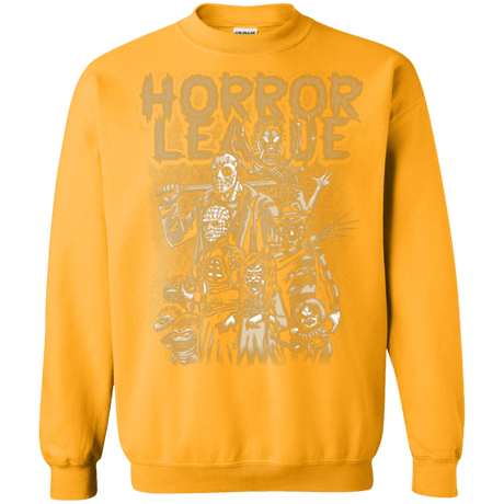 Sweatshirts Gold / Small Horror League Crewneck Sweatshirt