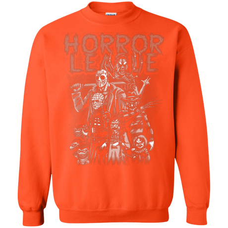 Sweatshirts Orange / Small Horror League Crewneck Sweatshirt