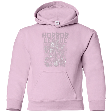 Sweatshirts Light Pink / YS Horror League Youth Hoodie