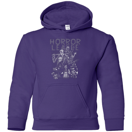 Sweatshirts Purple / YS Horror League Youth Hoodie