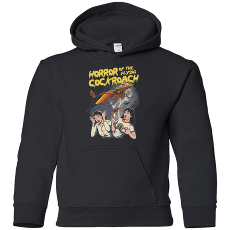 Sweatshirts Black / YS Horror of the Flying Cockroach Youth Hoodie
