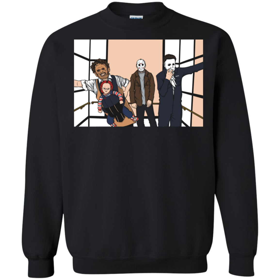 Sweatshirts Black / S Horror Pack Crewneck Sweatshirt