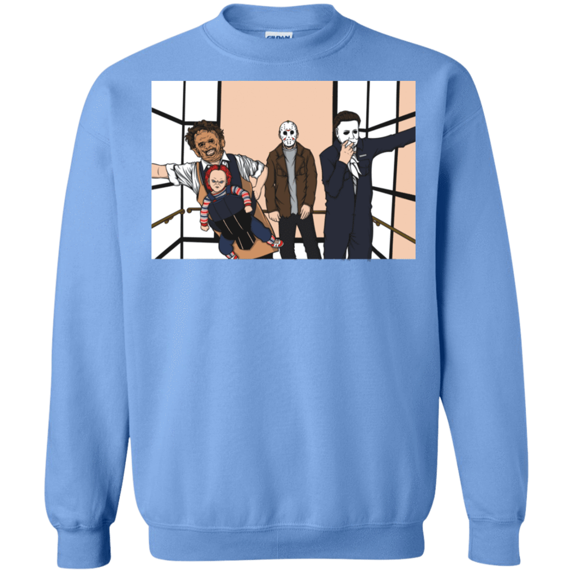 Sweatshirts Carolina Blue / S Horror Pack Crewneck Sweatshirt