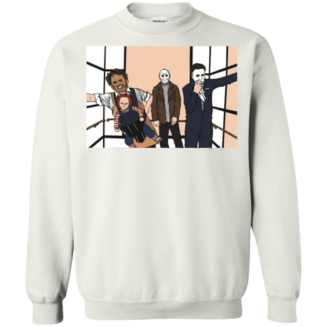 Sweatshirts White / S Horror Pack Crewneck Sweatshirt