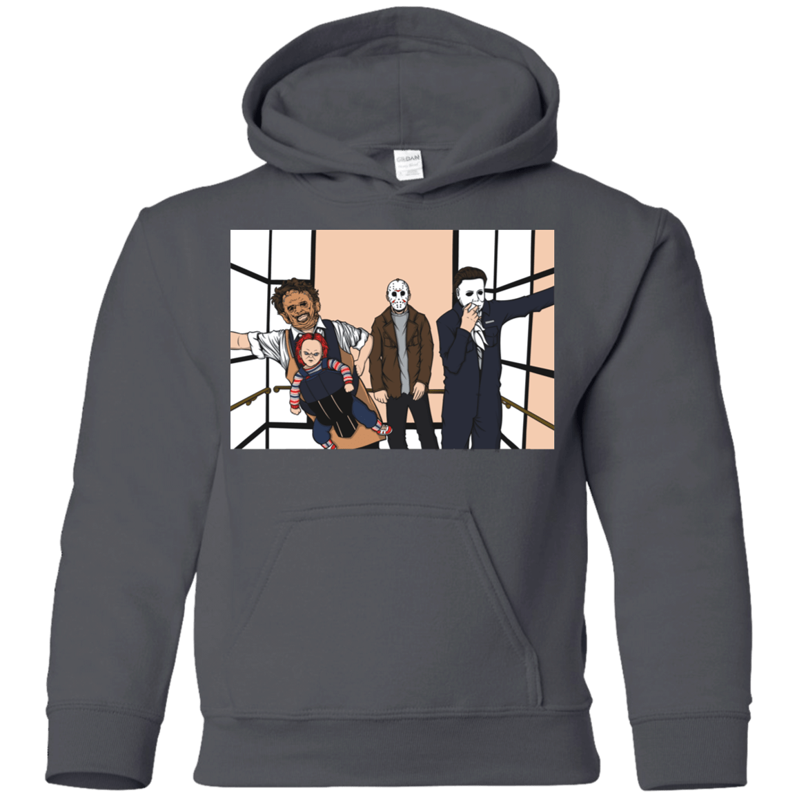 Sweatshirts Charcoal / YS Horror Pack Youth Hoodie