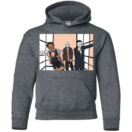 Sweatshirts Dark Heather / YS Horror Pack Youth Hoodie