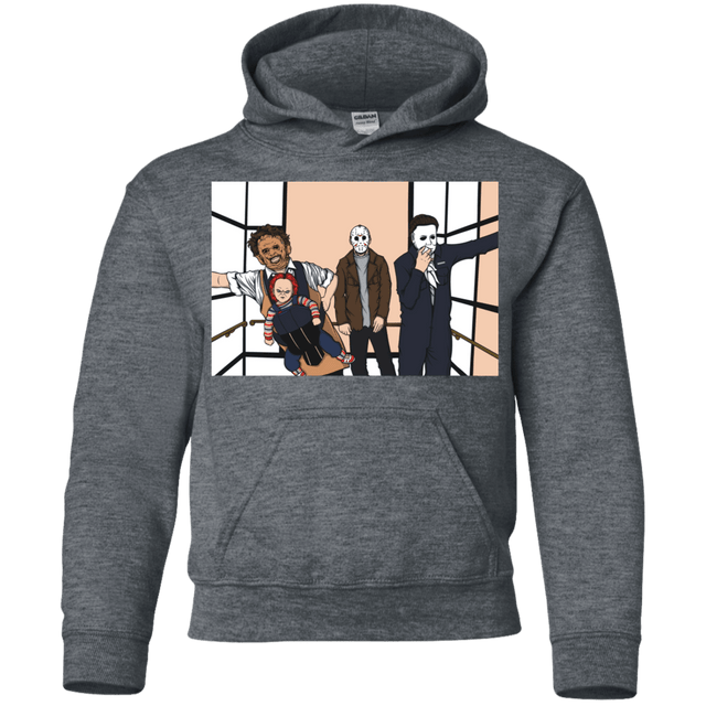 Sweatshirts Dark Heather / YS Horror Pack Youth Hoodie