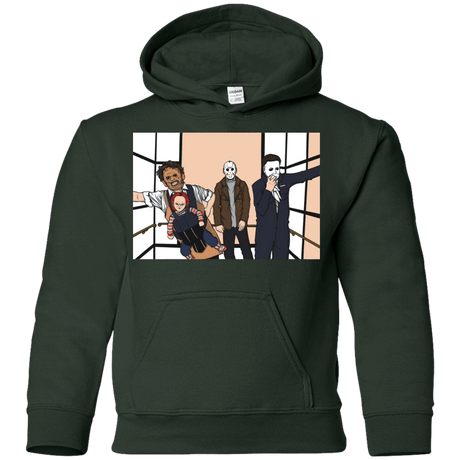 Sweatshirts Forest Green / YS Horror Pack Youth Hoodie