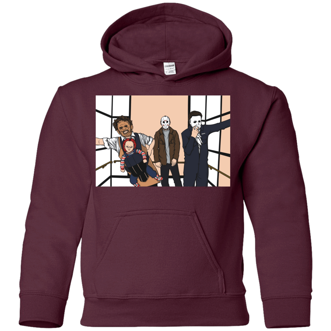 Sweatshirts Maroon / YS Horror Pack Youth Hoodie