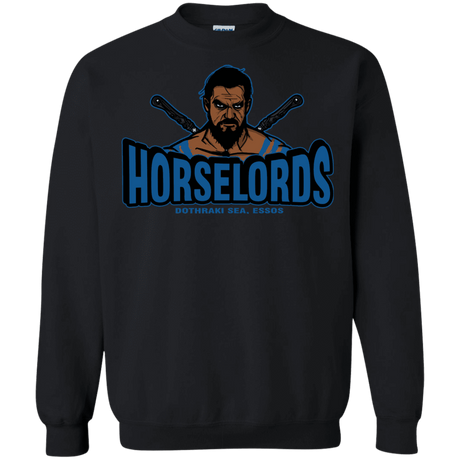 Sweatshirts Black / S Horse Lords Crewneck Sweatshirt