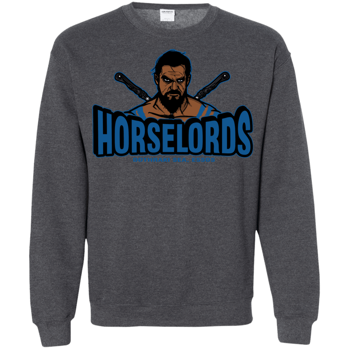 Sweatshirts Dark Heather / S Horse Lords Crewneck Sweatshirt