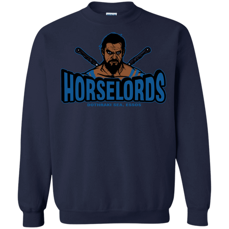 Sweatshirts Navy / S Horse Lords Crewneck Sweatshirt