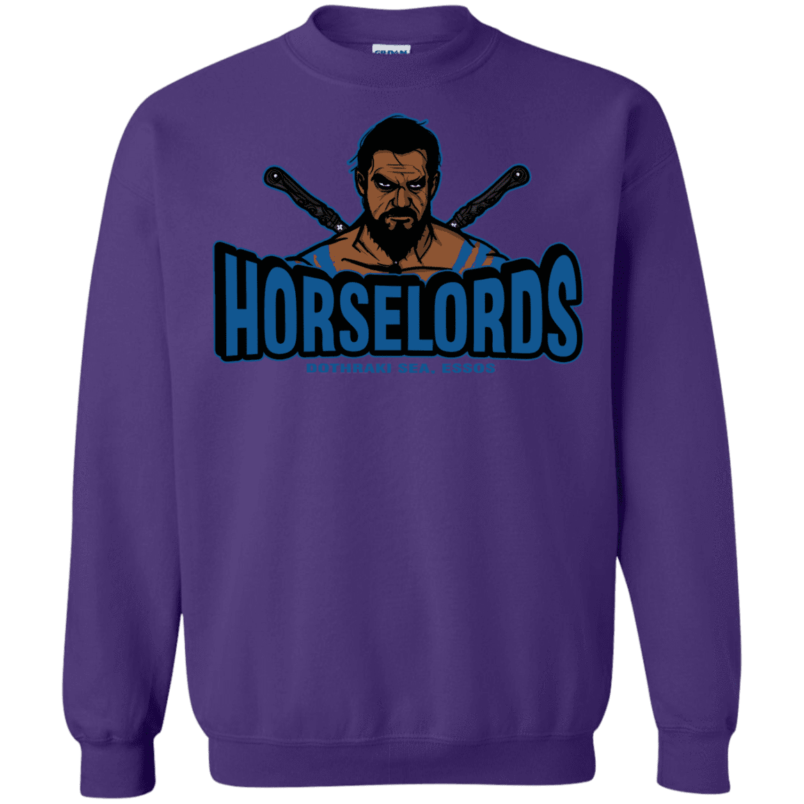 Sweatshirts Purple / S Horse Lords Crewneck Sweatshirt