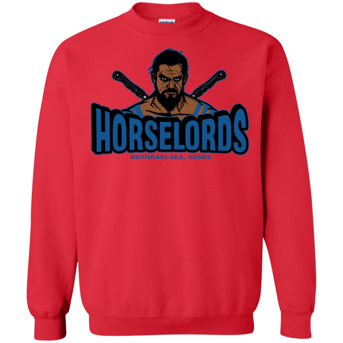 Sweatshirts Red / S Horse Lords Crewneck Sweatshirt