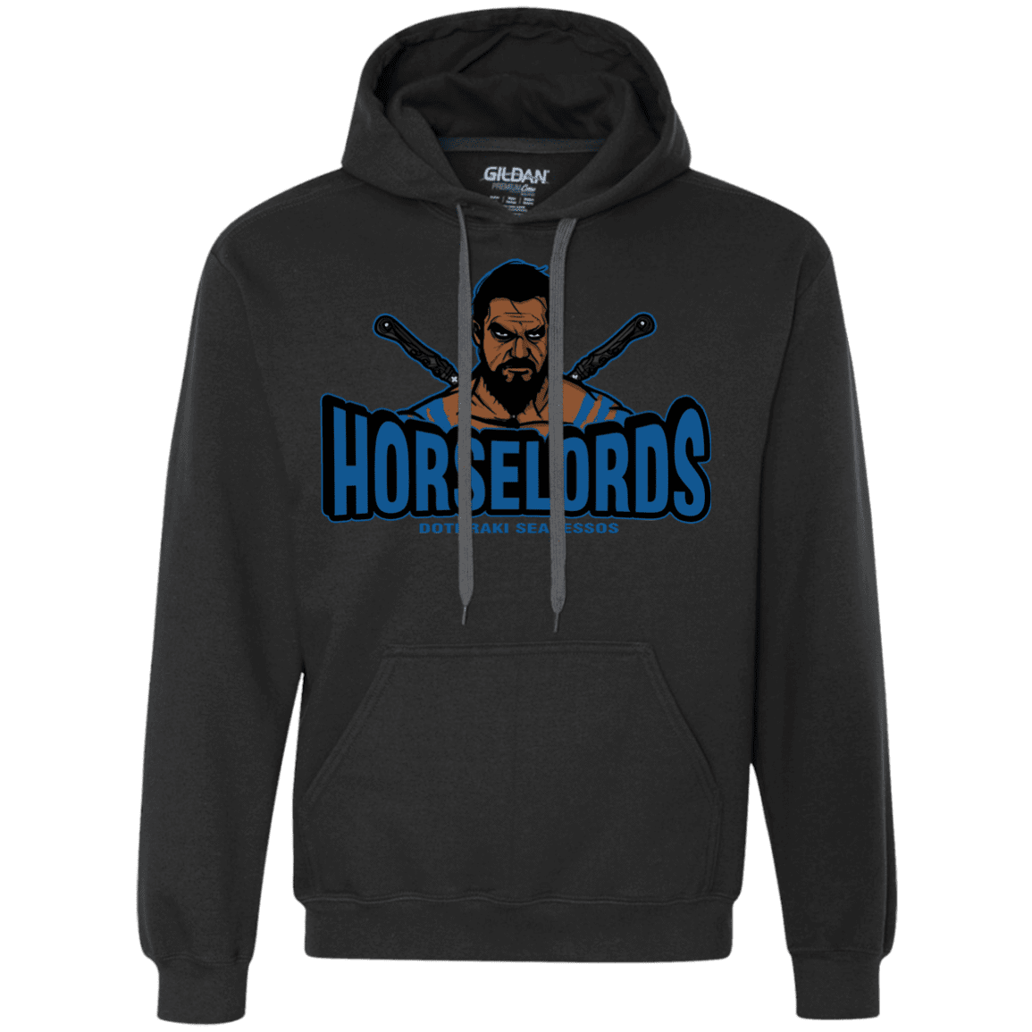 Sweatshirts Black / S Horse Lords Premium Fleece Hoodie
