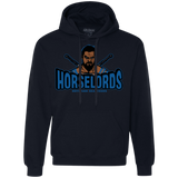 Sweatshirts Navy / S Horse Lords Premium Fleece Hoodie