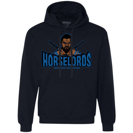 Sweatshirts Navy / S Horse Lords Premium Fleece Hoodie