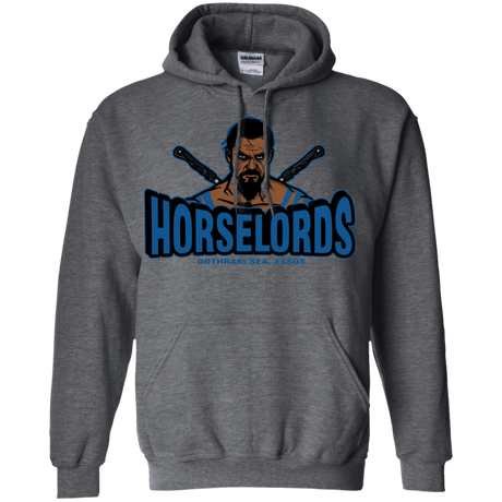 Sweatshirts Dark Heather / S Horse Lords Pullover Hoodie