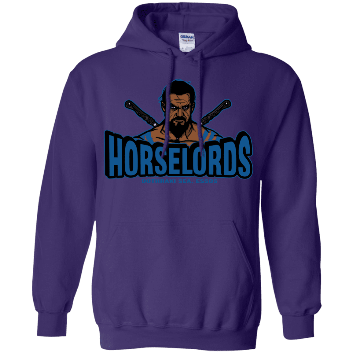Sweatshirts Purple / S Horse Lords Pullover Hoodie
