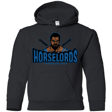 Sweatshirts Black / YS Horse Lords Youth Hoodie