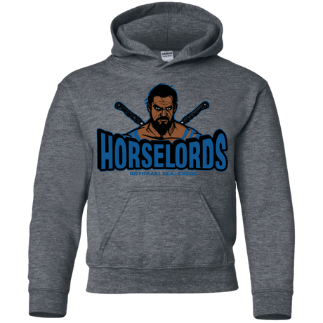 Sweatshirts Dark Heather / YS Horse Lords Youth Hoodie
