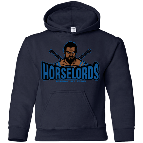 Sweatshirts Navy / YS Horse Lords Youth Hoodie