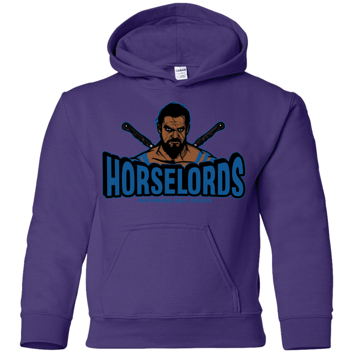 Sweatshirts Purple / YS Horse Lords Youth Hoodie