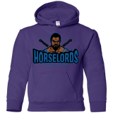 Sweatshirts Purple / YS Horse Lords Youth Hoodie
