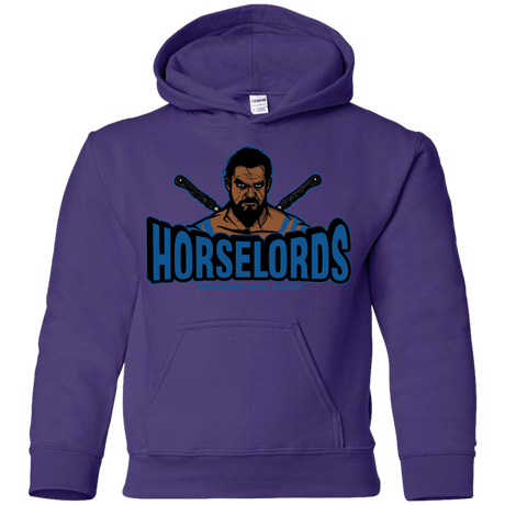 Sweatshirts Purple / YS Horse Lords Youth Hoodie