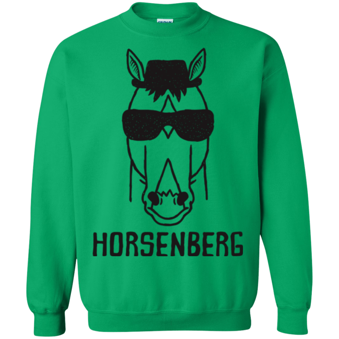 Sweatshirts Irish Green / S Horsenberg Crewneck Sweatshirt