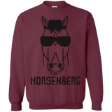 Sweatshirts Maroon / S Horsenberg Crewneck Sweatshirt