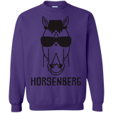 Sweatshirts Purple / S Horsenberg Crewneck Sweatshirt