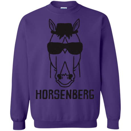 Sweatshirts Purple / S Horsenberg Crewneck Sweatshirt