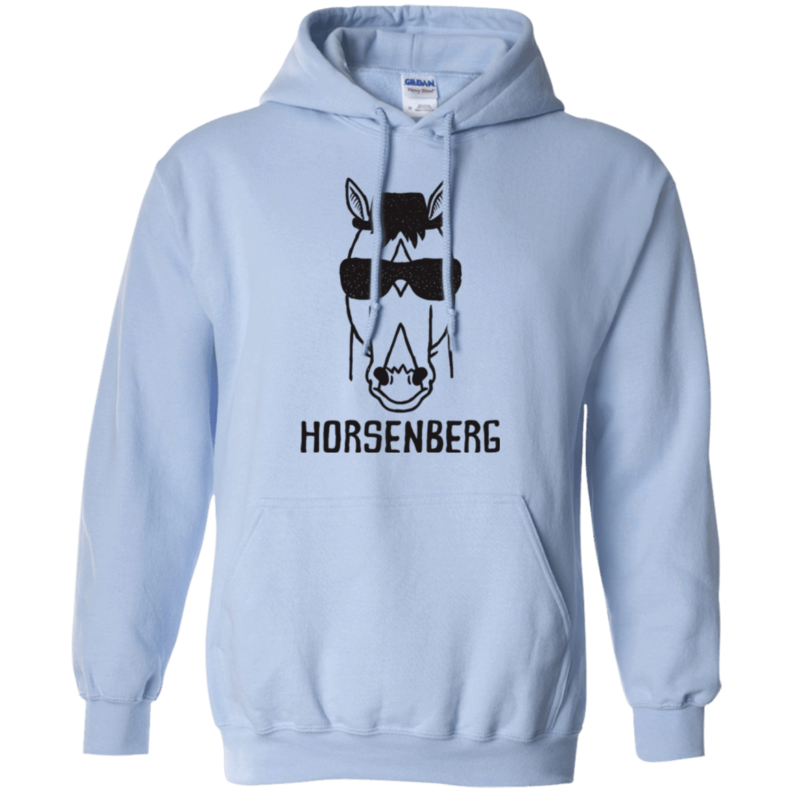 Sweatshirts Light Blue / S Horsenberg Pullover Hoodie