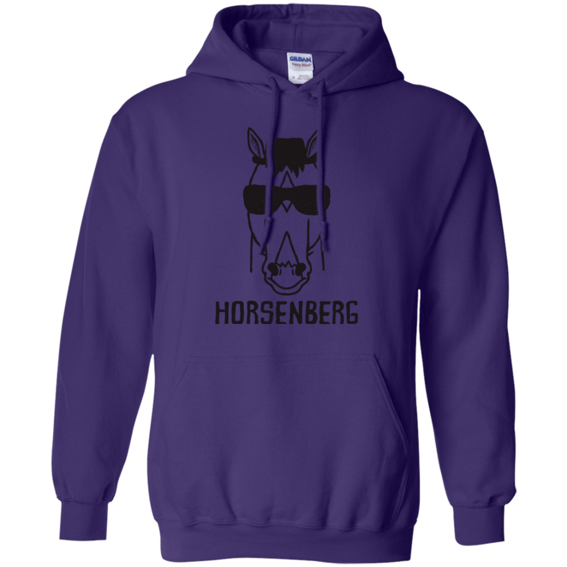 Sweatshirts Purple / S Horsenberg Pullover Hoodie