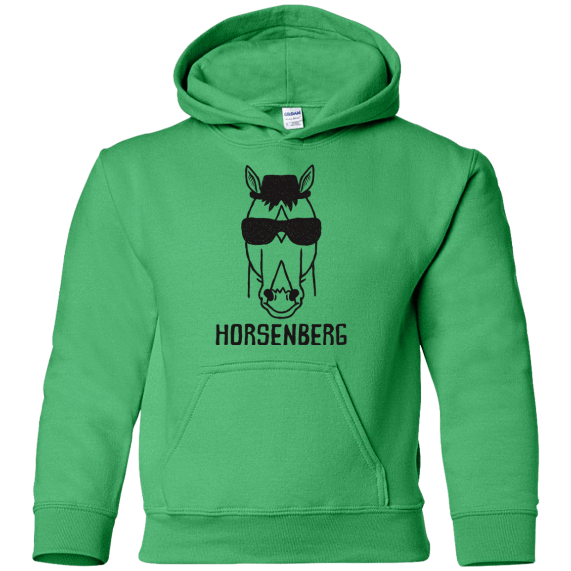 Sweatshirts Irish Green / YS Horsenberg Youth Hoodie