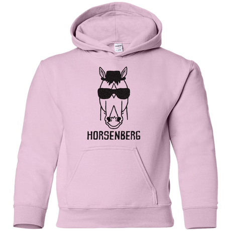 Sweatshirts Light Pink / YS Horsenberg Youth Hoodie