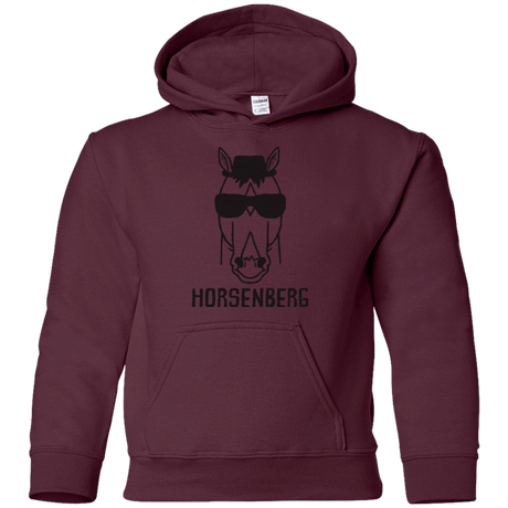 Sweatshirts Maroon / YS Horsenberg Youth Hoodie