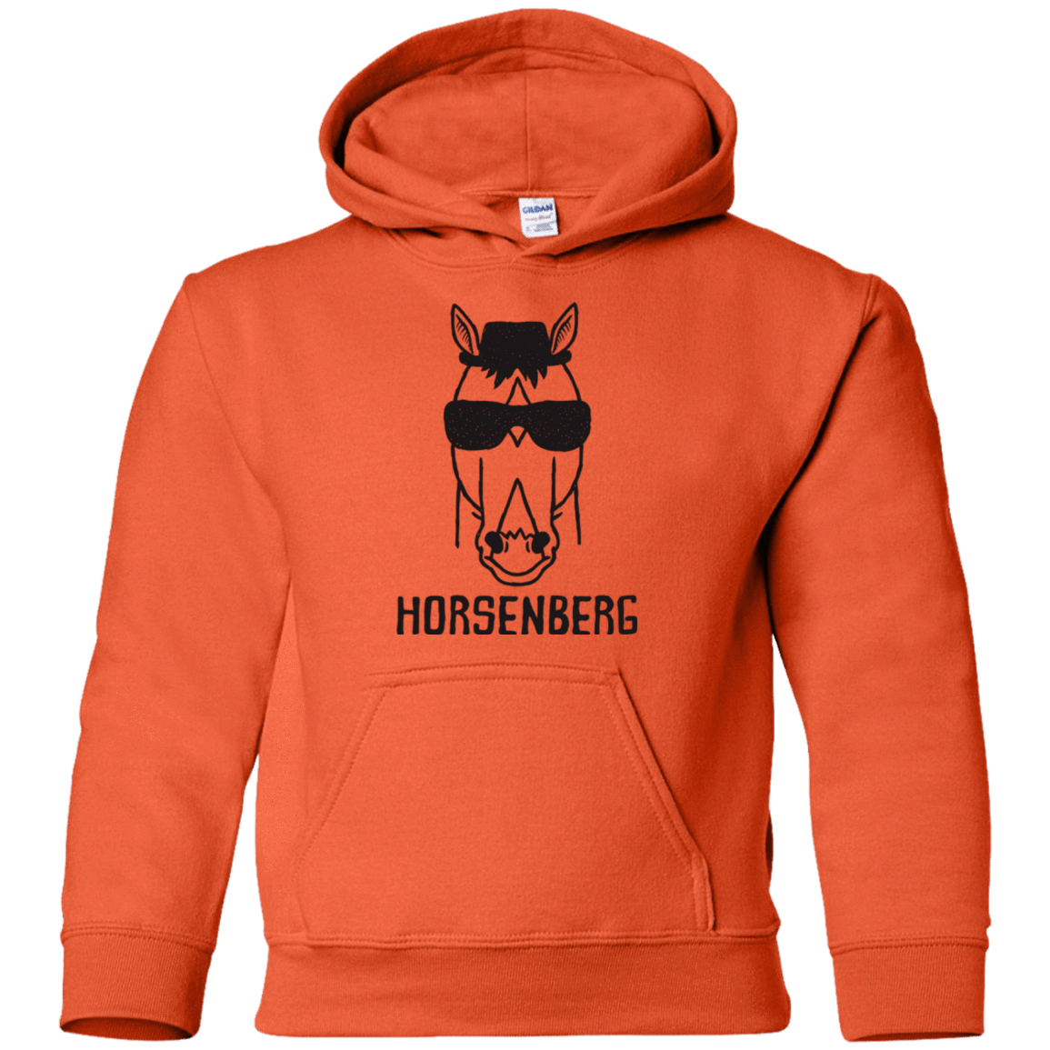Sweatshirts Orange / YS Horsenberg Youth Hoodie