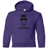 Sweatshirts Purple / YS Horsenberg Youth Hoodie