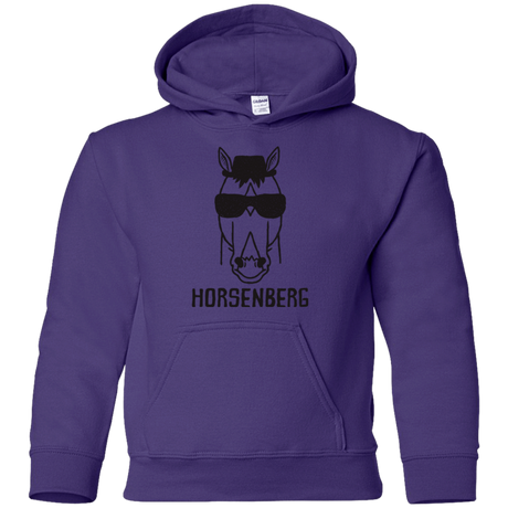 Sweatshirts Purple / YS Horsenberg Youth Hoodie