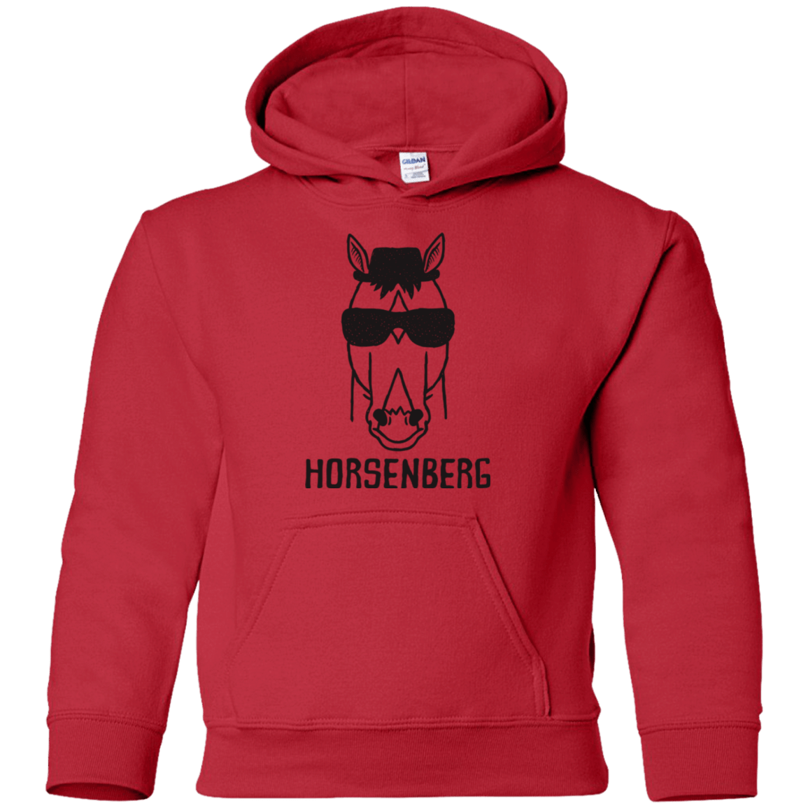 Sweatshirts Red / YS Horsenberg Youth Hoodie