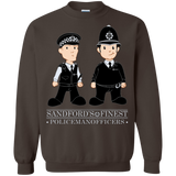 Sweatshirts Dark Chocolate / Small Hot Fuzz Crewneck Sweatshirt