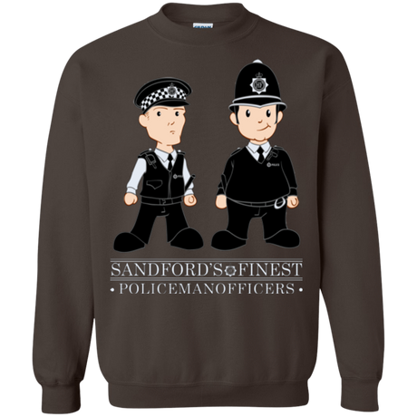 Sweatshirts Dark Chocolate / Small Hot Fuzz Crewneck Sweatshirt