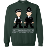 Sweatshirts Forest Green / Small Hot Fuzz Crewneck Sweatshirt