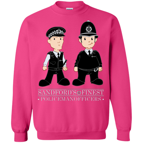 Sweatshirts Heliconia / Small Hot Fuzz Crewneck Sweatshirt