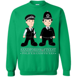 Sweatshirts Irish Green / Small Hot Fuzz Crewneck Sweatshirt