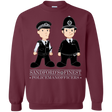 Sweatshirts Maroon / Small Hot Fuzz Crewneck Sweatshirt