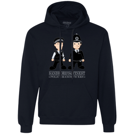 Sweatshirts Navy / Small Hot Fuzz Premium Fleece Hoodie